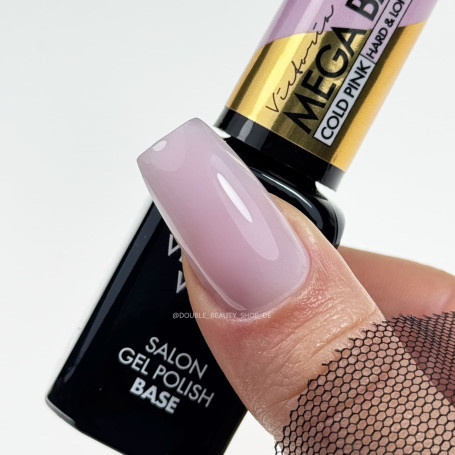 COLD PINK — Mega Base (Rubber Base coat)  8-15 ml VICTORIA VYNN