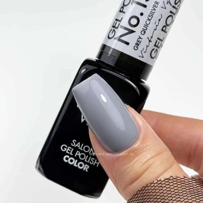 156 Grey Quicksilver Gel polish 8ml VICTORIA VYNN