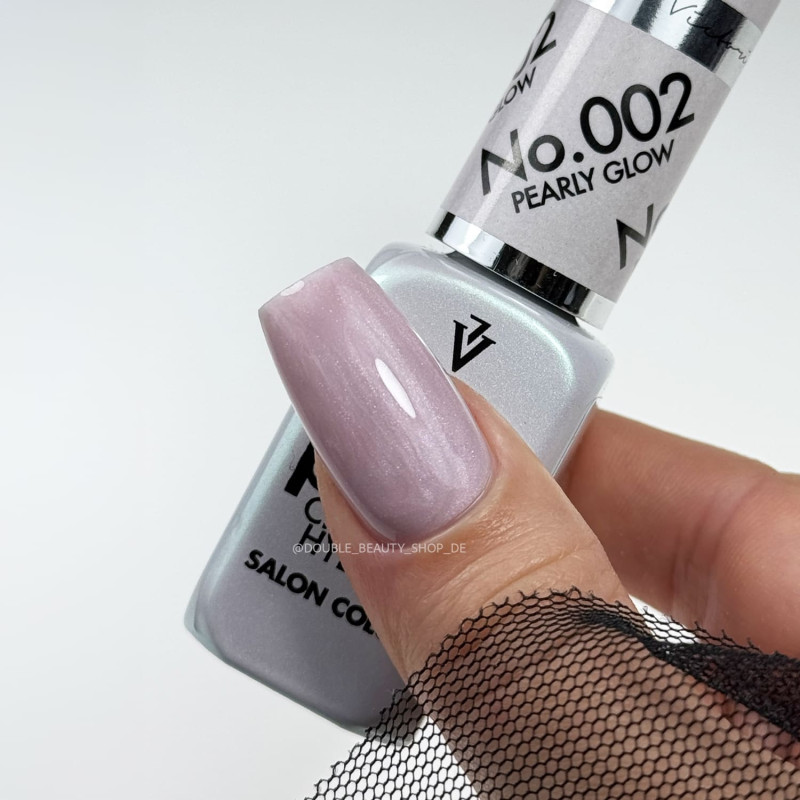 002 Pearly Glow — Gel polish Pure Creamy 8ml VICTORIA VYNN