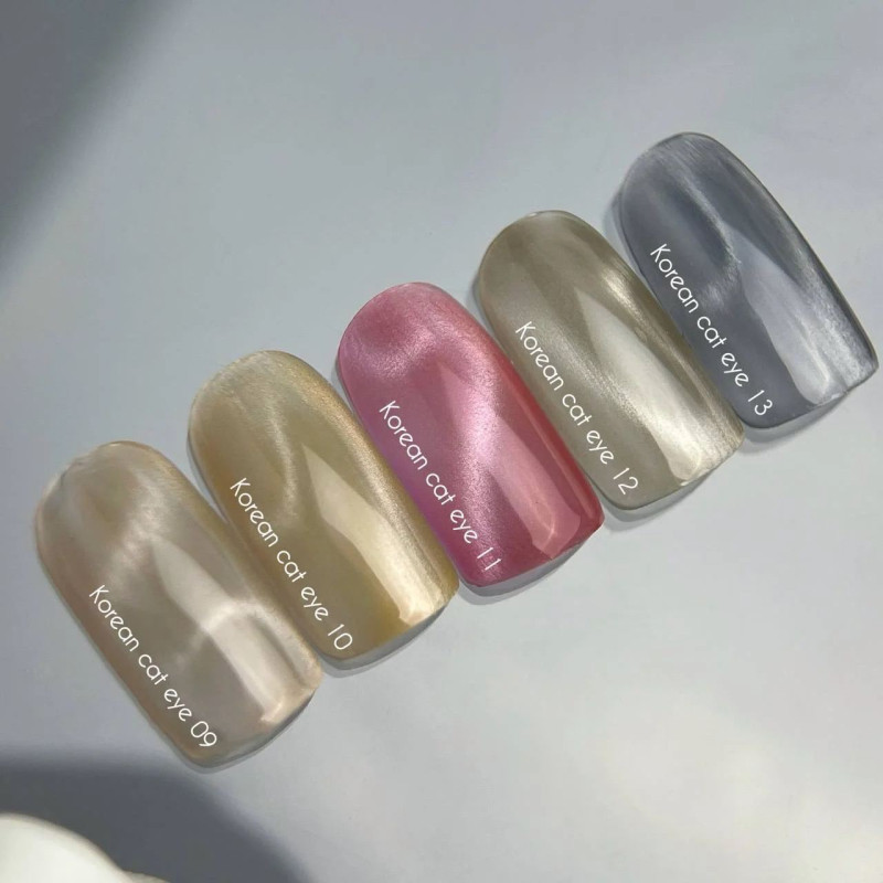 10 KOREAN CAT EYE - GEL POLISH 10ml NAILS OF THE DAY-Online-Shop-Double Beauty Shop