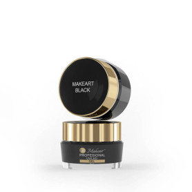 BLACK - Nail Art Gel 5ml Makeart (Paint Gel)