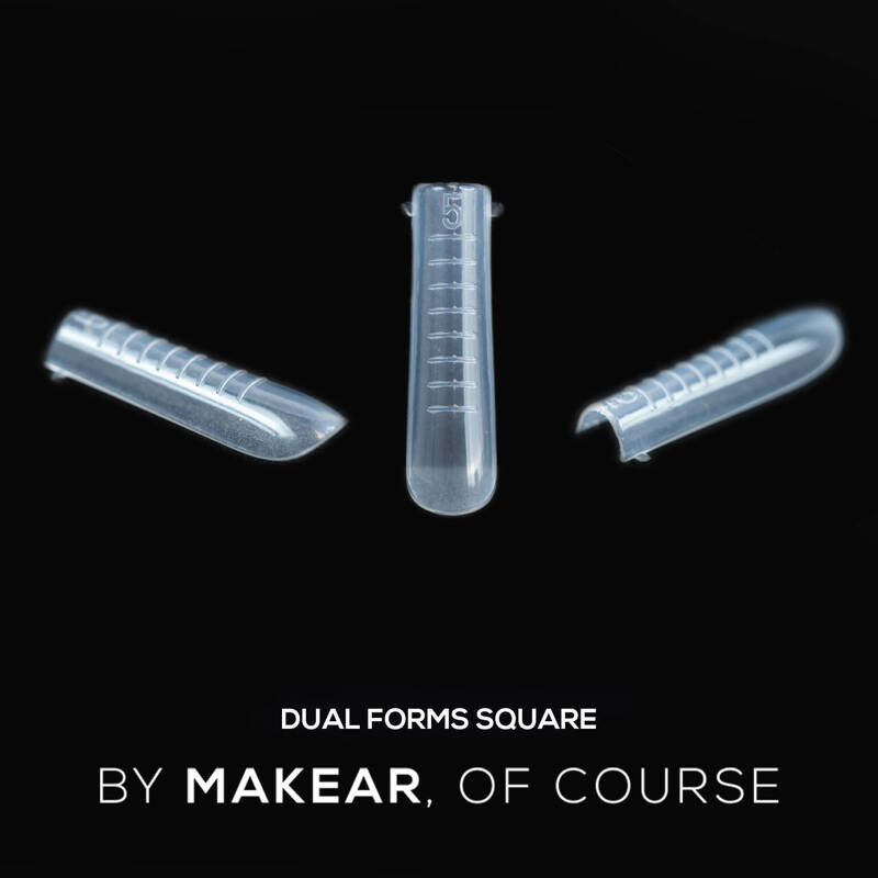 Square - DUAL FORMS (tips 120 st.) MAKEAR