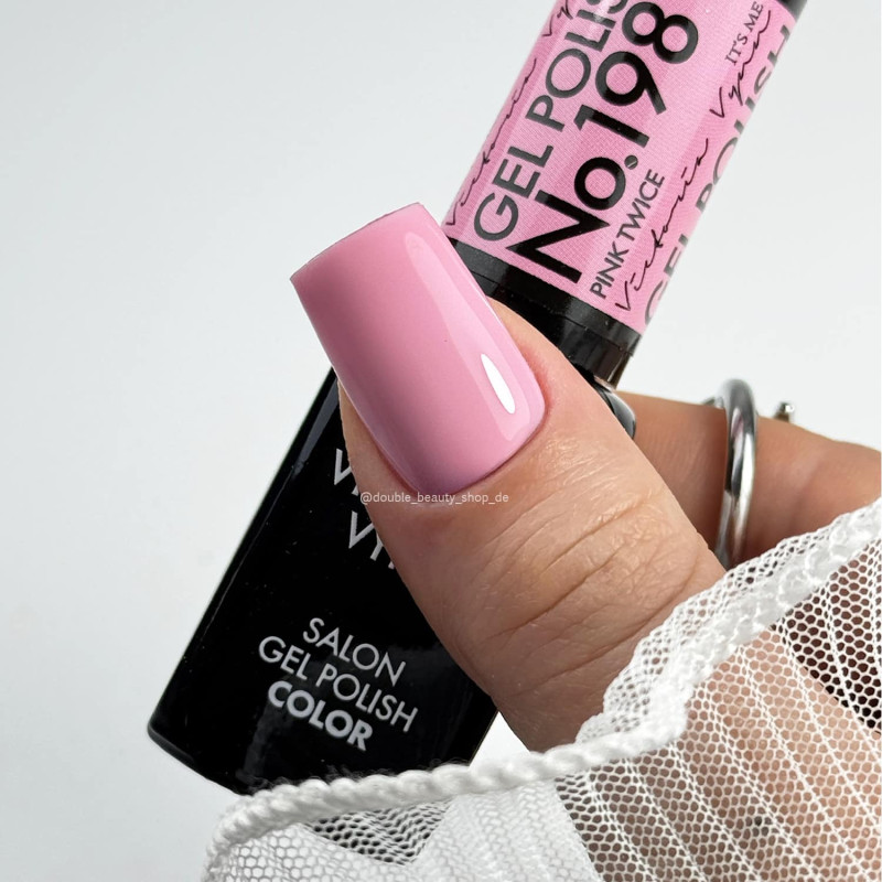 198 Pink Twice Gel polish 8ml VICTORIA VYNN-Online-Shop-Double Beauty Shop