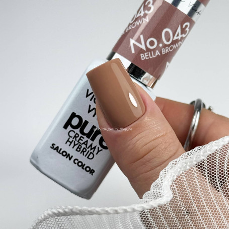 043 Bella Brown — Gel polish Pure Creamy 8ml VICTORIA VYNN