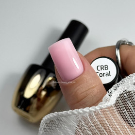 Coral - Color Rubber Base ohne Hema 8ml MAKEAR