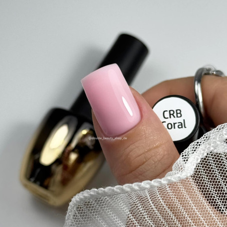 Coral - Color Rubber Base ohne Hema 8ml MAKEAR
