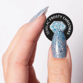 610 Frosty Christmas - UV Nagellack 7ml Semilac 2