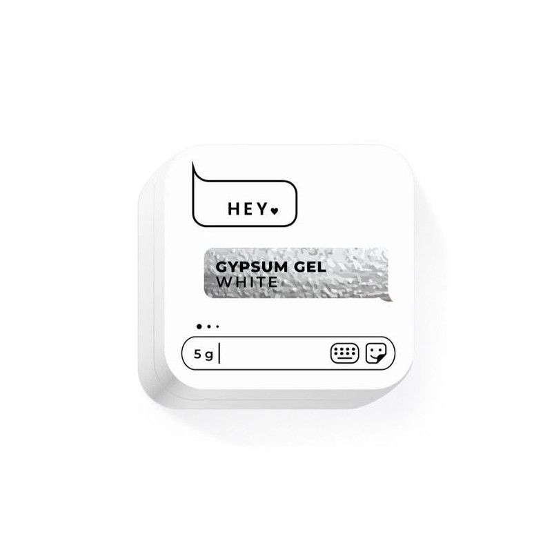 WHITE - Gypsum Gel 5g HEYLOVE