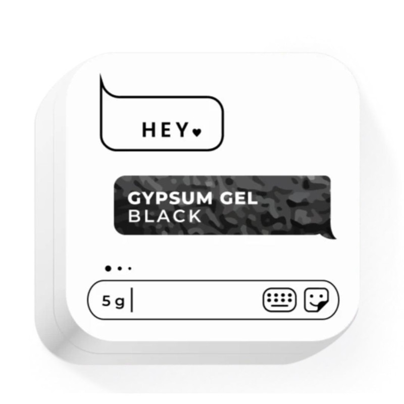 BLACK - Gypsum Gel 5g HEYLOVE