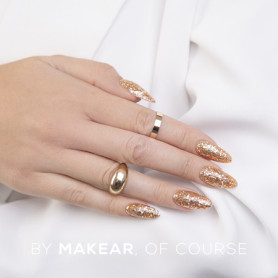 63 Gold Star - UV Nagellack ohne Hema 8ml MAKEAR 2
