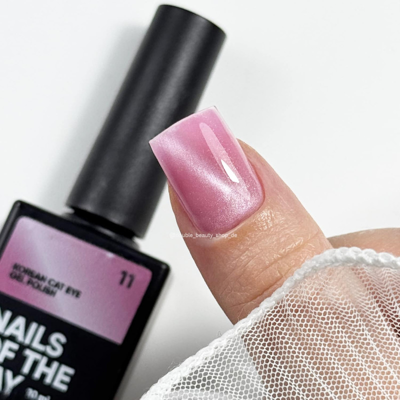 11 KOREAN CAT EYE - GEL POLISH 10ml NAILS OF THE DAY