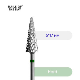 KONUS HARTMETALLFRÄSER GROB (6x17mm) GEL/SHELLAC NAILS OF...