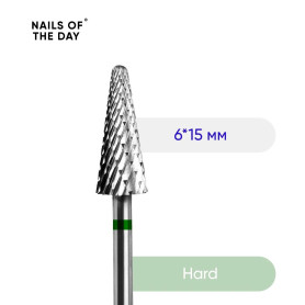 KONUS HARTMETALLFRÄSER GROB (6x15mm) GEL/SHELLAC NAILS OF...