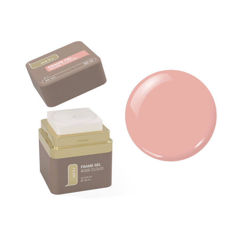 Rose Cloud - Frame Gel NO FILE 30ml HEYLOVE