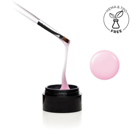 Milky Pink - Fiber Builder Gel OHNE HEMA 50g Didier Lab