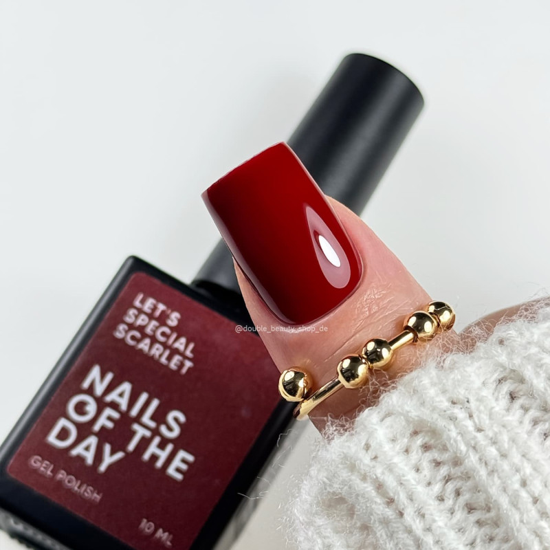 Scarlet - GEL POLISH 10ml NAILS OF THE DAY