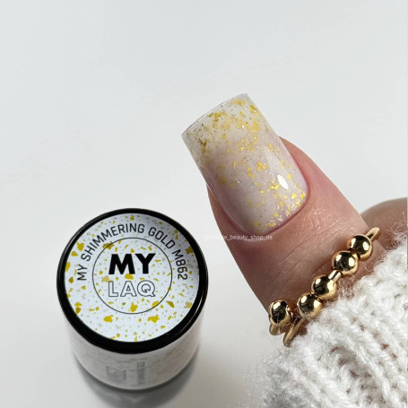 MY SHIMMERING GOLD - UV Nagellack 5 ml MYLAQ