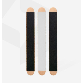 3 Ersatzfeile 180/240 grid + 3 wooden base SET PAPMAM...