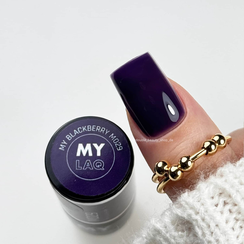 BLACKBERRY - UV Nagellack 5 ml MYLAQ