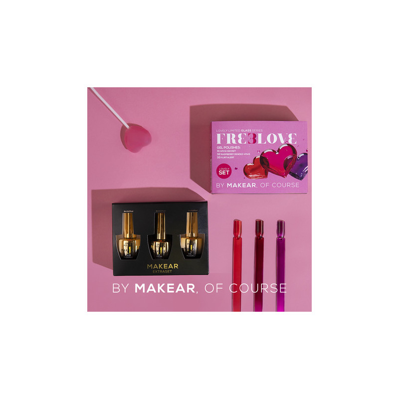 FREELOVE - COLOR SET ohne Hema (3x8ml) MAKEAR