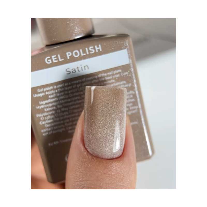 SATIN - Cat Eye GEL POLISH 15ml HEYLOVE-HEYLOVE-Double Beauty Shop