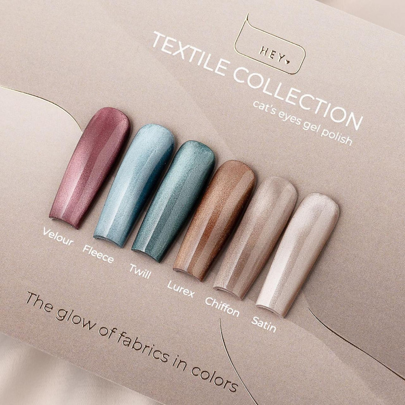 TEXTILE - Cat Eye Gel Polish Collecton Set (6stx15ml) HEYLOVE