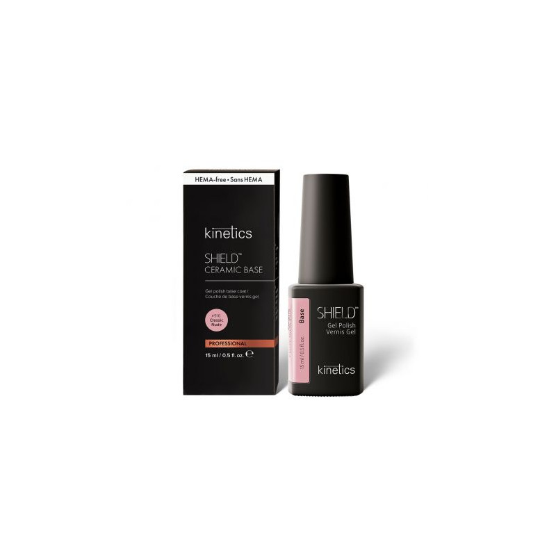 916 CLASSIC NUDE - Ceramic Base Coat OHNE HEMA 15ml KINETICS