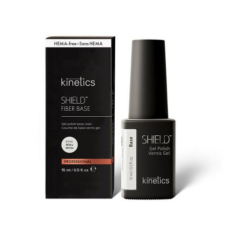 906 MILKY WHITE - Fiber Base Coat OHNE HEMA 15ml KINETICS