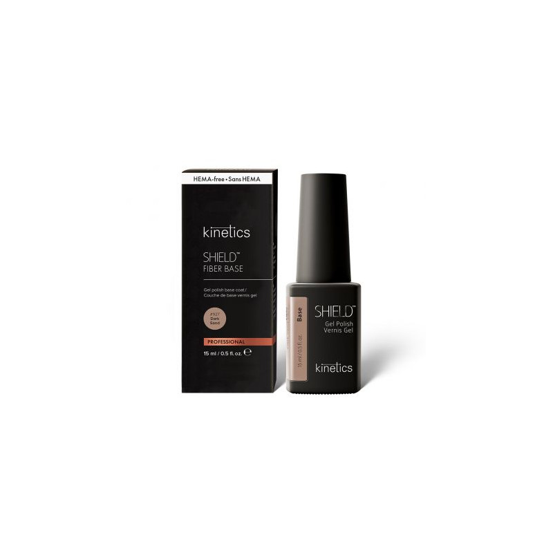 927 DARK SAND - Fiber Base Coat OHNE HEMA 15ml KINETICS