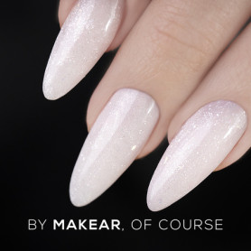 MILKY PINK - NO FILE Challengel Shimmer Builder Gel OHNE...