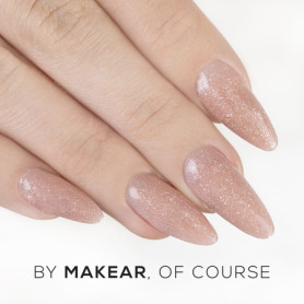 NUDE - NO FILE Challengel Shimmer Builder Gel OHNE HEMA...
