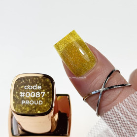 0087 Proud - Cover Base Coat  FLASH ON 12ml DNKa 2