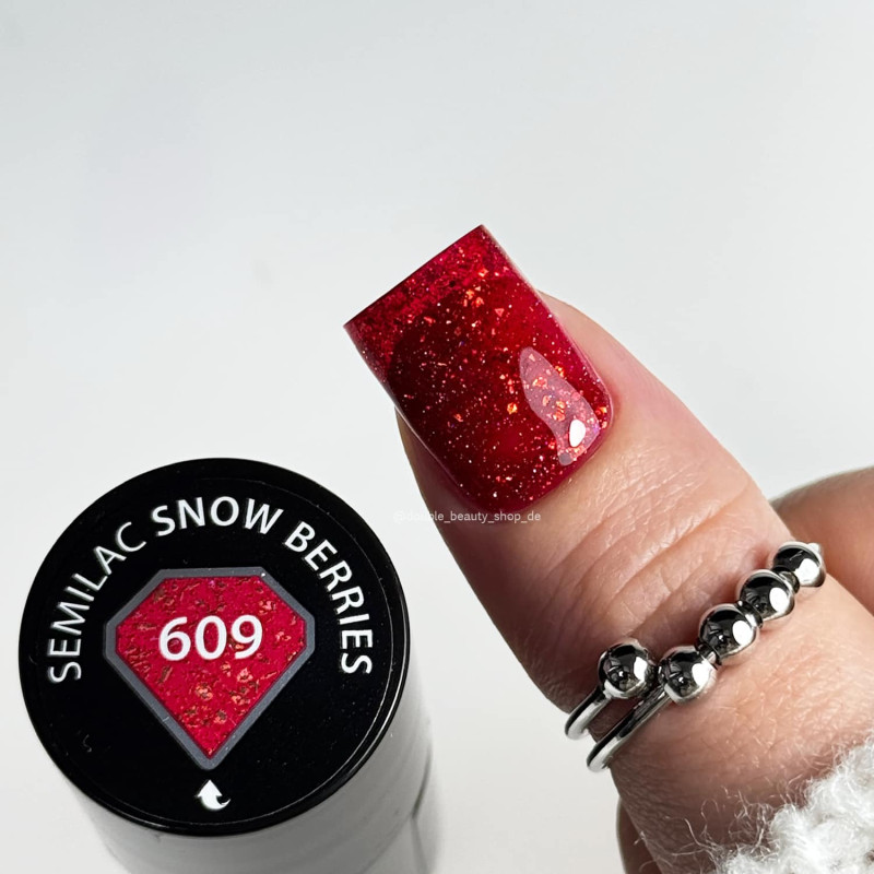 609 Snow Berries - UV Nagellack 7ml Semilac
