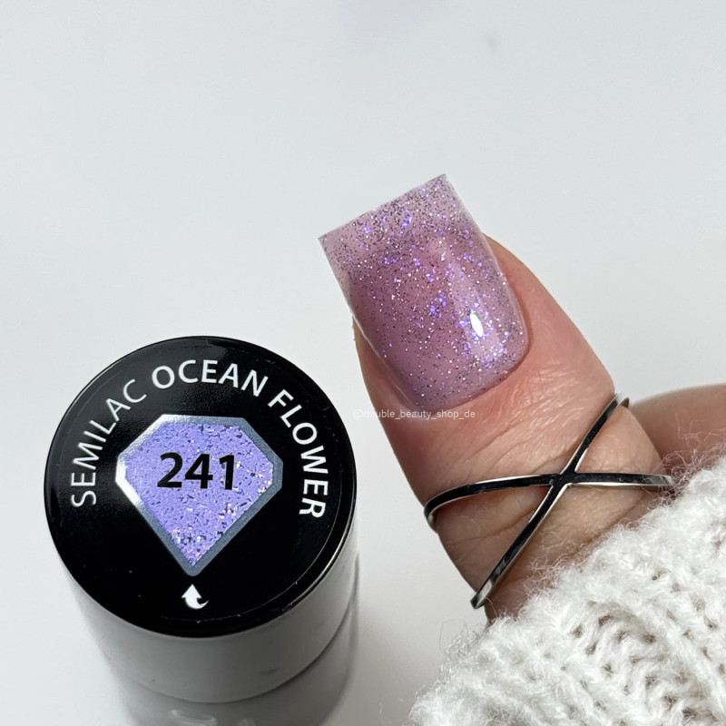 241 Ocean Flower - UV Nagellack 7ml Semilac-Online-Shop-Double Beauty Shop