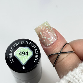 494 Frozen Pistachios - UV Nagellack 7ml Semilac 2