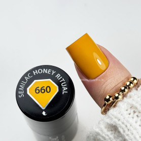 660 Honey Ritual - UV Nagellack 7ml Semilac 2