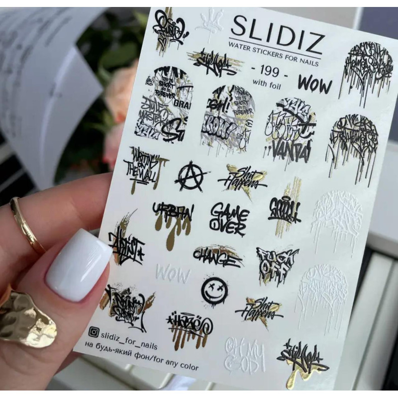 199 - foil SLIDIZ