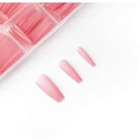 BALERINA PINK - EASY GEL TIPS (soft gel tips) 360stk ECLAIR 2