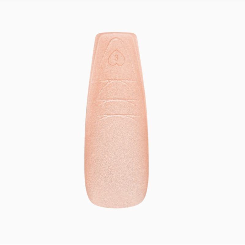 BALERINA NUDE - EASY GEL TIPS (soft gel tips) 360stk ECLAIR