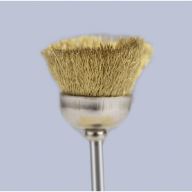 Rotierbürste Messing