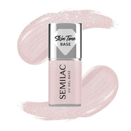 Glitter Beige - Skin Tone Cover Base Coat 7ml Semilac