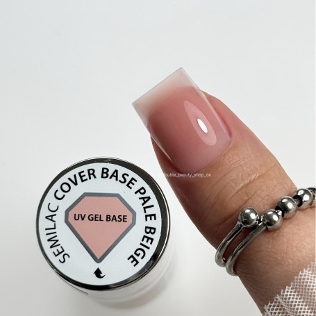 Pale Beige - Skin Tone Cover Base Coat 7ml Semilac