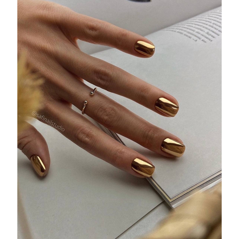 LUX GOLD - PIGMENT CHROME-Mirror-Chrome-Double Beauty Shop