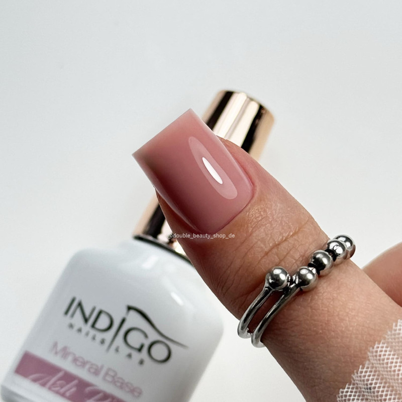 ASH PINK - MINERAL BASE 7ml-Base und Top-Double Beauty Shop