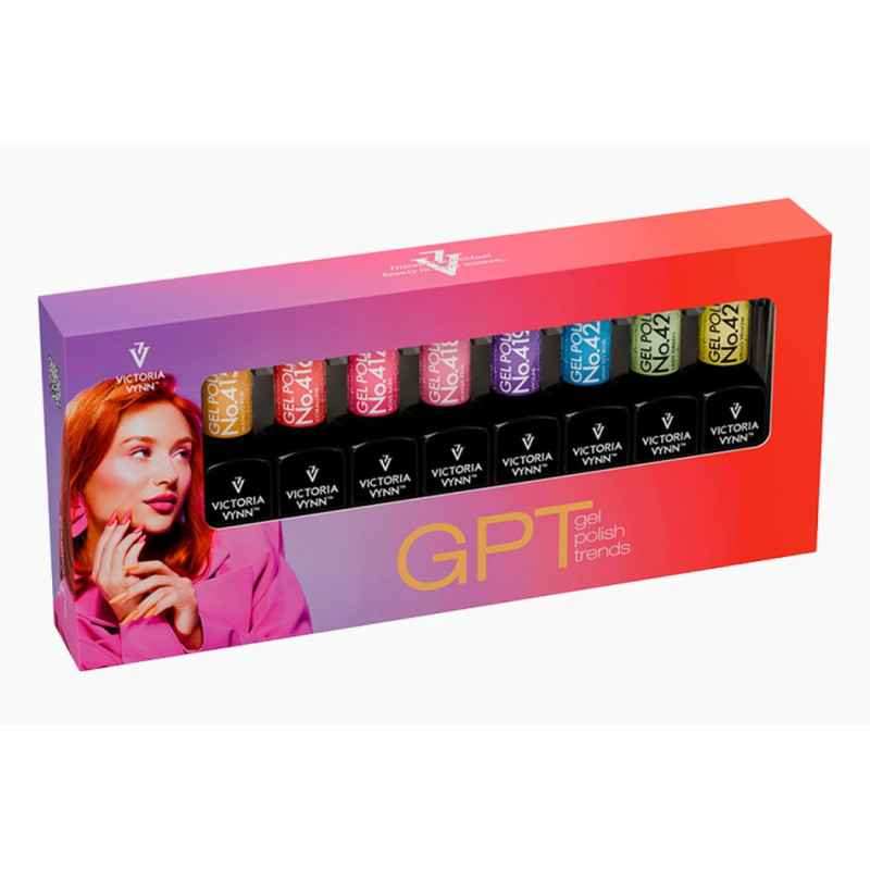 Gel Polish Tends - Collection Set (8x8ml) VICTORIA VYNN