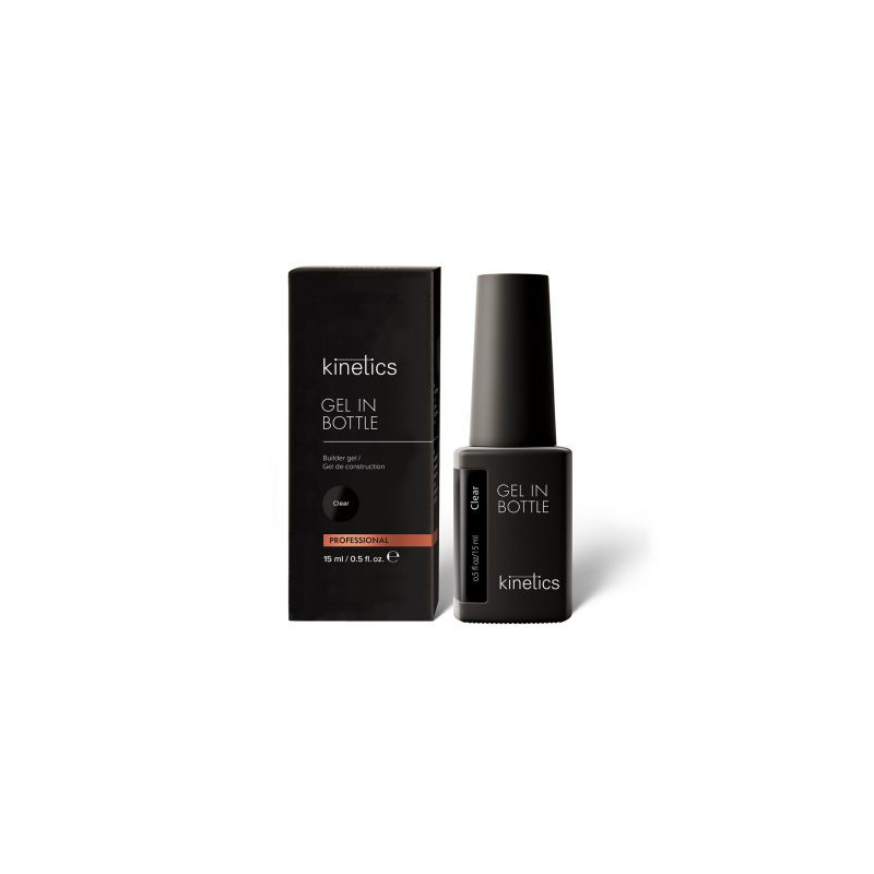 CLEAR - Bottle Gel 15ml KINETICS-UV NAGELLACKE-Double Beauty Shop