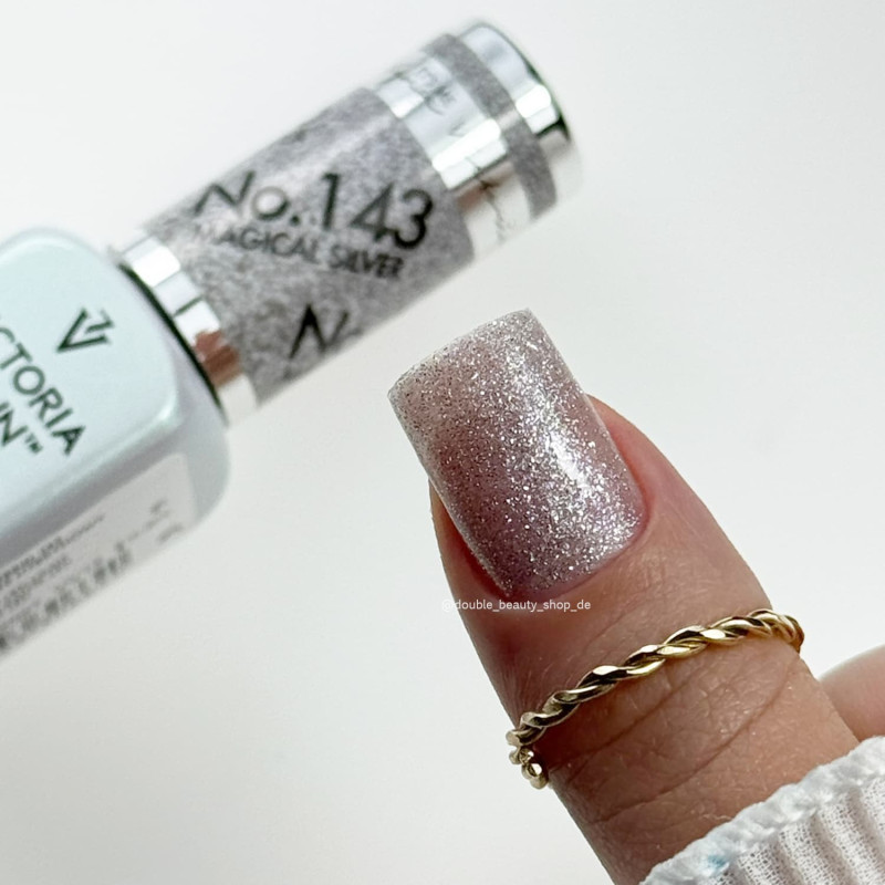 143 Magical Silver — Gel polish Pure Creamy 8ml VICTORIA VYNN