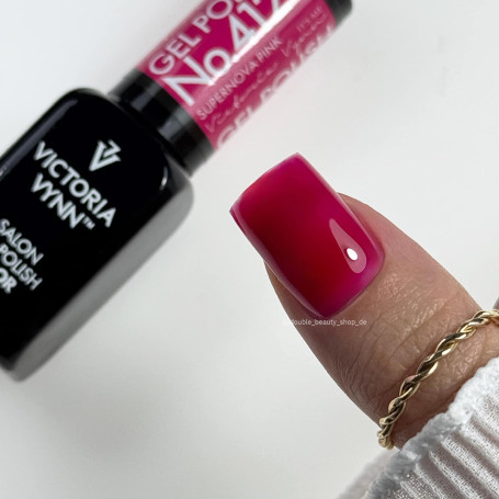 412 Supernova Pink - Glas Gel polish OHNE HEMA 8ml VICTORIA VYNN