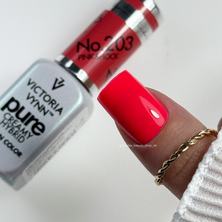 203 Pink Shock — Gel polish Pure Creamy 8ml VICTORIA VYNN