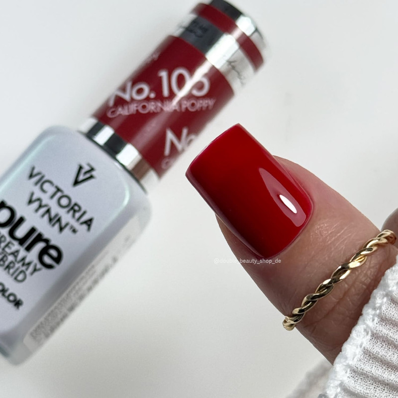 105 California Poppy — Gel polish Pure Creamy 8ml VICTORIA VYNN